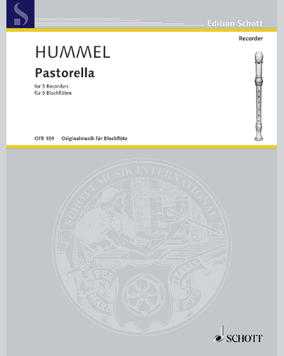 Pastorella — Bertold Hummel