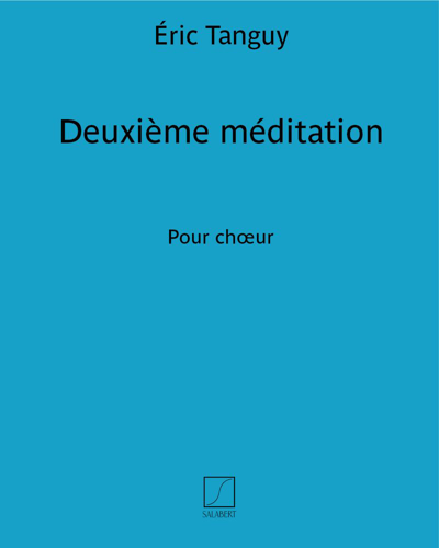 Deuxième méditation — Éric Tanguy