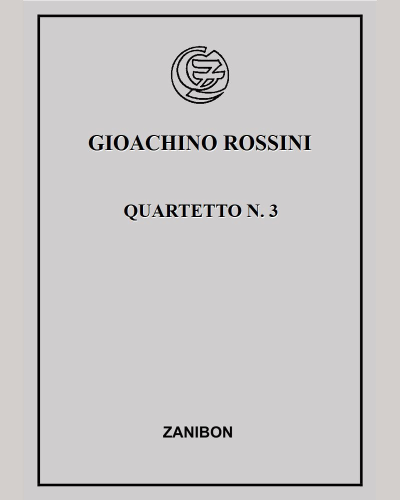 Quartetto n. 3 — 罗西尼