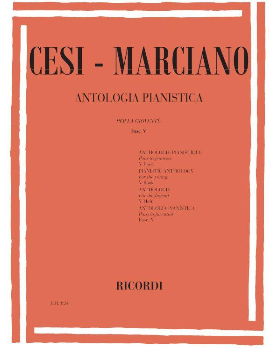 Antologia pianistica per la gioventù Fascicolo 5 — Sigismondo Cesi
