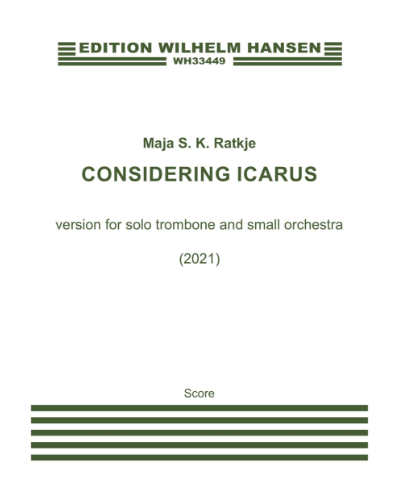 Considering Icarus — Maja Solveig Kjelstrup Ratkje