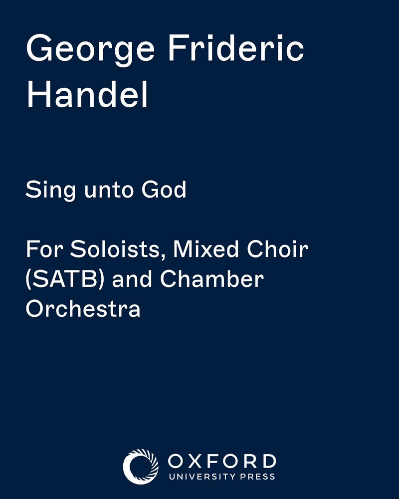 Sing unto God, HWV 263 — 亨德尔