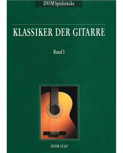 Classics of the Guitar, Vol. 3 (Advanced Stage) — Various