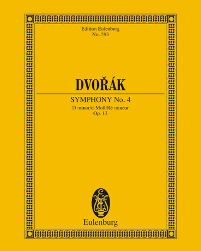 Symphony No. 4 in D minor, op. 13 — 德沃夏克