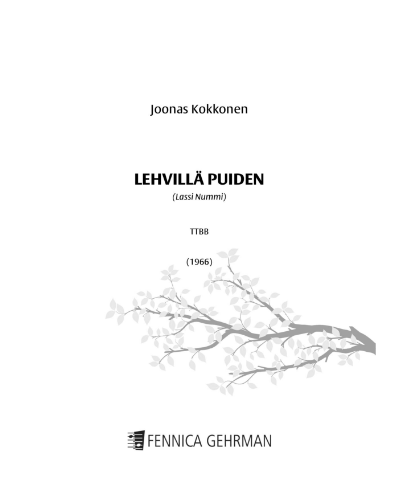 Lehvillä Puiden — Joonas Kokkonen