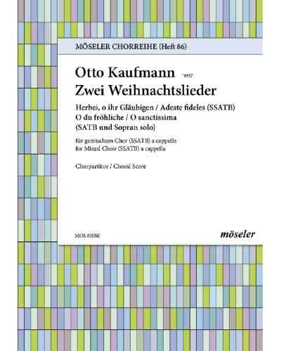 Two christmas songs — Otto Kaufmann