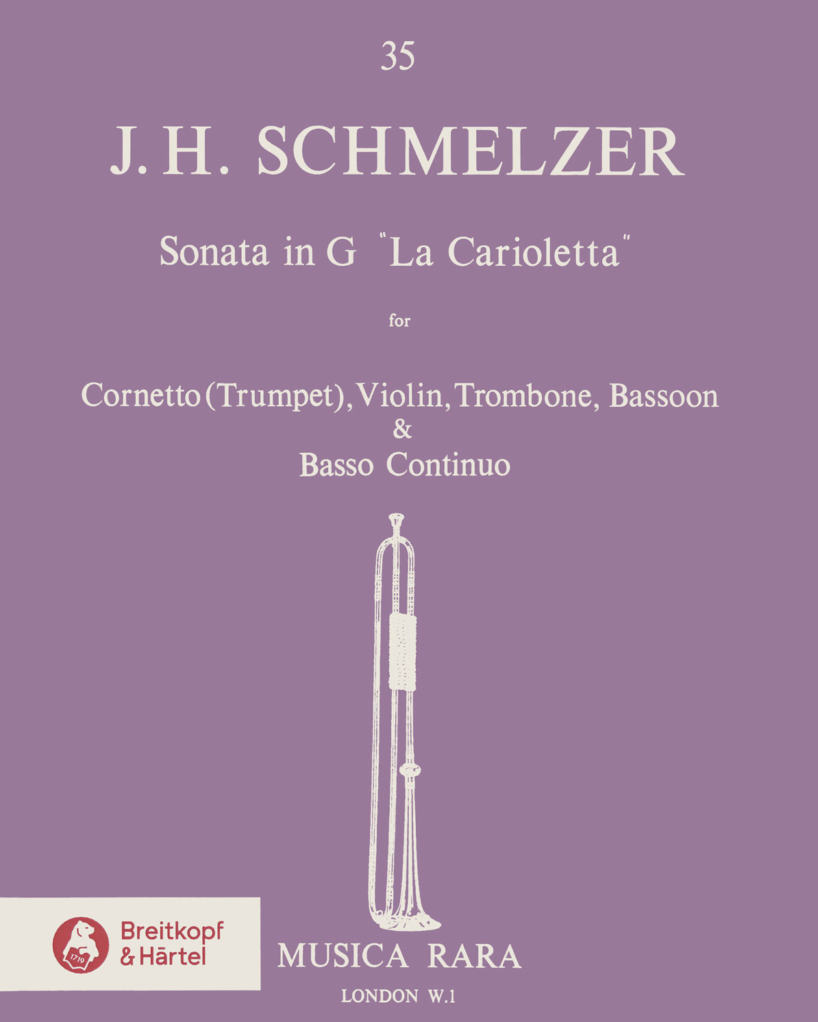 Sonate in G „La Carioletta“ — Johann Heinrich Schmelzer