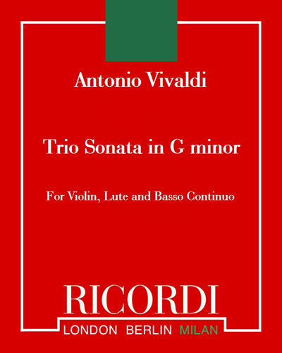 Trio Sonata in G minor — 维瓦尔第