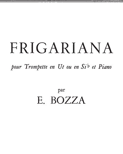 Frigariana — 欧仁·博扎