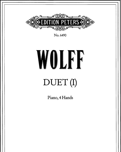 Duet I — Christian Wolff