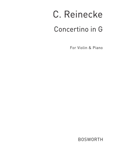 Concertino in G — 赖内克