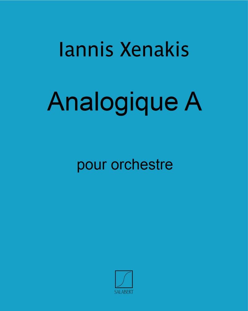 Analogique A — Iannis Xenakis