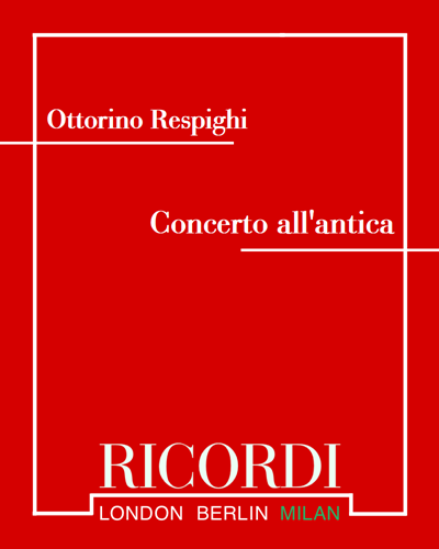 Concerto all'antica — 雷斯皮吉