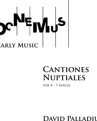 Cantiones Nuptiales — David Palladius