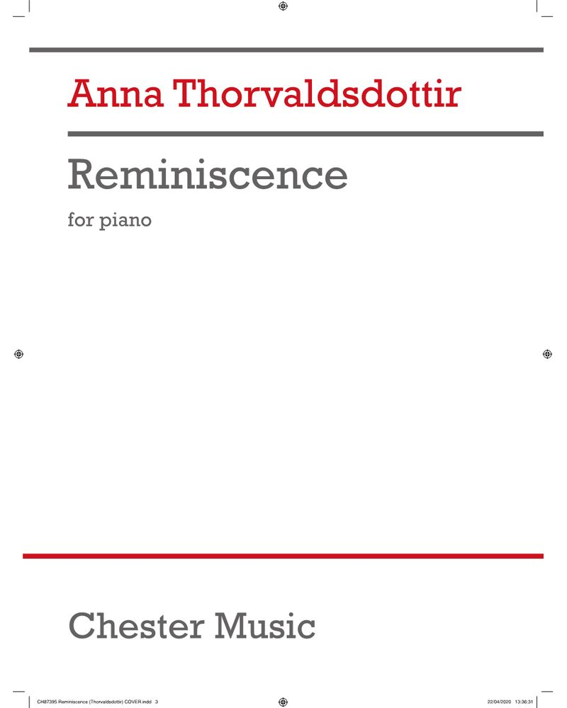 Reminiscence — Anna Thorvaldsdottir