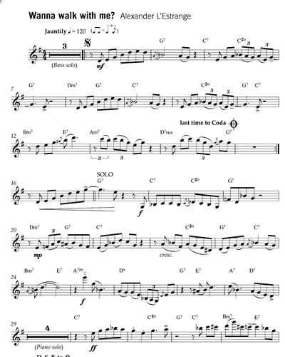 Wanna Walk With Me? — Alexander L’Estrange