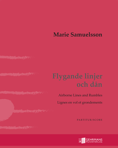 Flygande linjer och dån — Marie Samuelsson