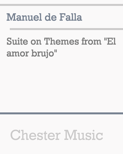Suite on Themes from 'El amor brujo' — 法雅