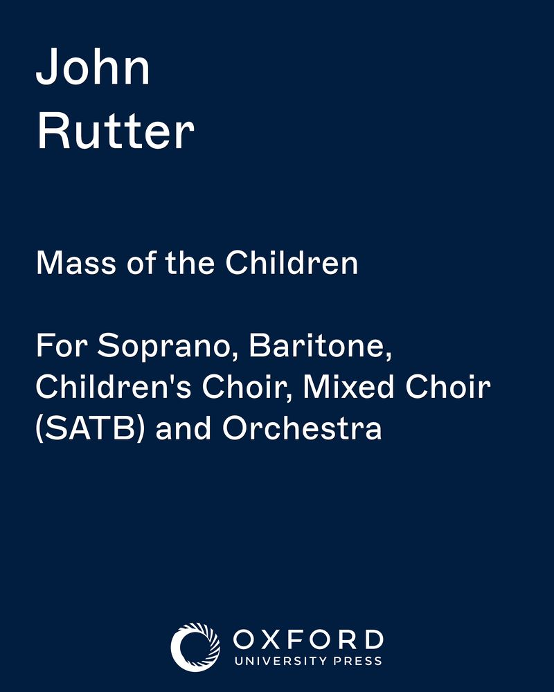 Mass of the Children — 约翰·拉特