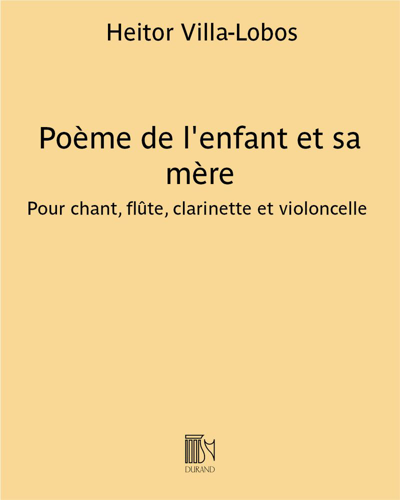 Poème de l'enfant et sa mère — 维拉-洛博斯