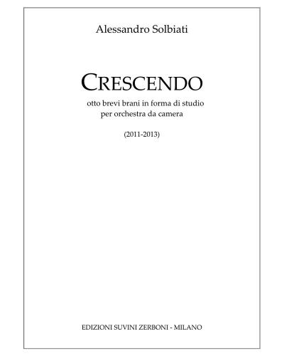 Crescendo — Alessandro Solbiati