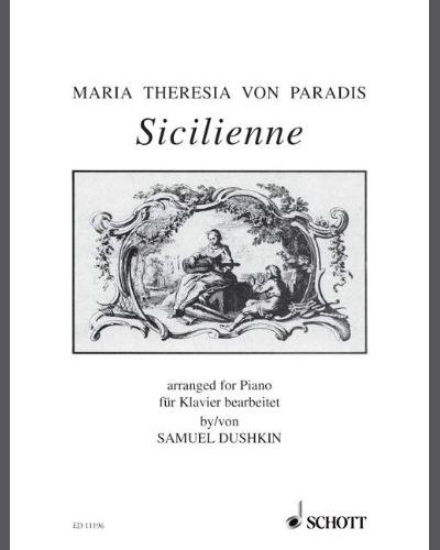 Sicilienne — Maria Theresia von Paradis