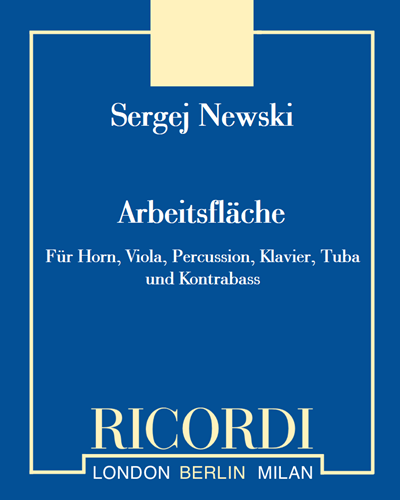 Arbeitsfläche — Sergej Newski