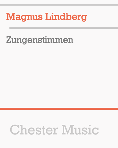 Zungenstimmen — Magnus Lindberg