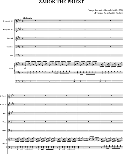Zadok the Priest — 亨德尔