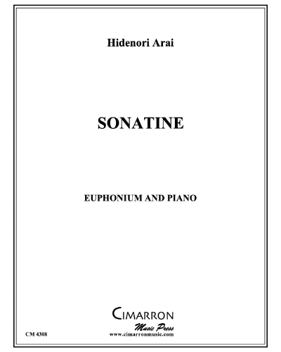 Sonatine for Euphonium and Piano — Hidenori Arai