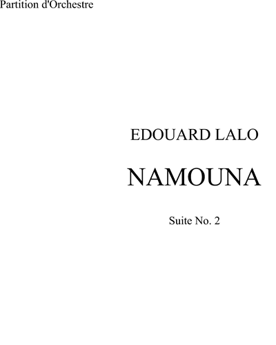 Namouna: Suite No. 1 — 拉罗