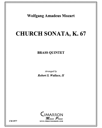 Church Sonata No. 1 in E-flat major, K. 67 — Wolfgang Amadeus Mozart