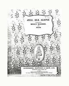 Jill All Alone — Billy Mayerl