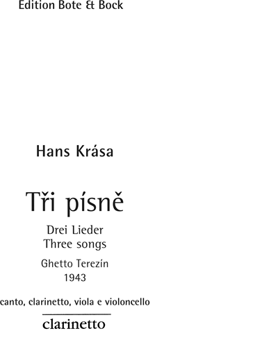 Three Songs after poems by Rimbaud — Hans Krása