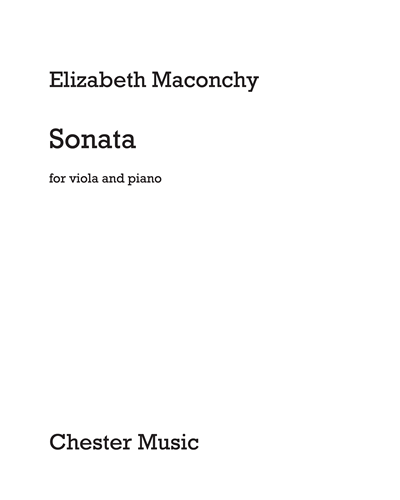 Sonata for Viola and Piano — 伊丽莎白·麦康基