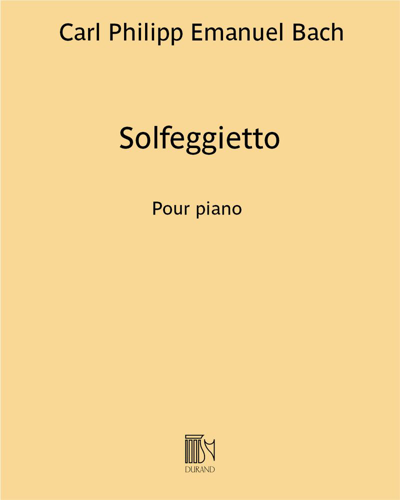 Solfeggietto — C.P.E.巴赫