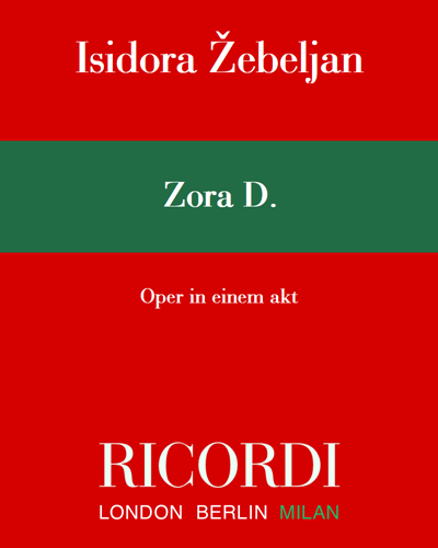Zora D. — Isidora Žebeljan