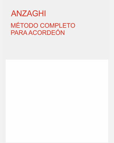 Complete Method for Accordion — Luigi Oreste Anzaghi