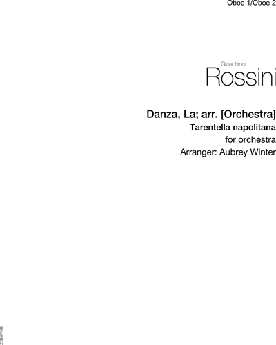 La Danza (Tarentella napolitana) (Arrangement for Orchestra) — 罗西尼