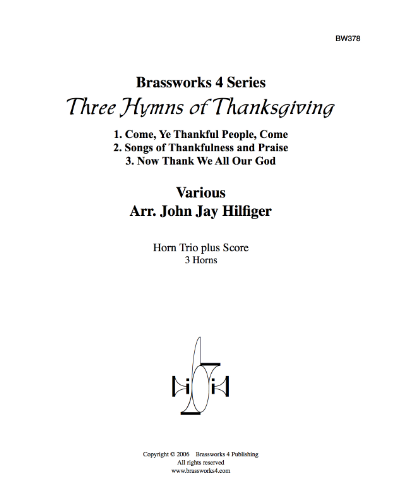 Three Hymns of Thanksgiving — 合集