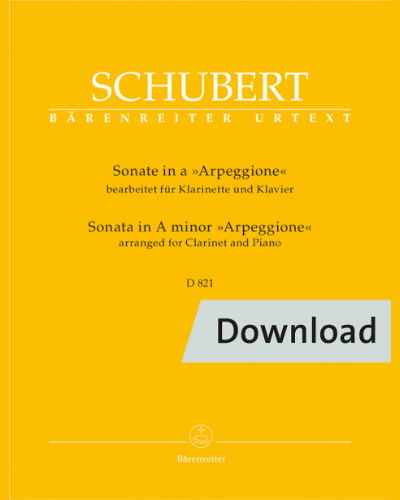 Sonata in A Minor D 821 "Arpeggione" — Franz Schubert