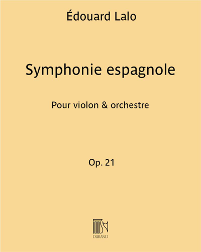 Symphonie Espagnole, op. 21 — 拉罗