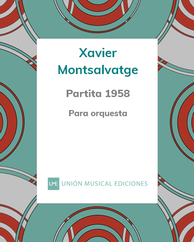 Partita 1958 — Xavier Montsalvatge
