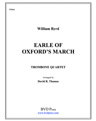Earl of Oxford's March (March before the Battell) — 威廉·伯德