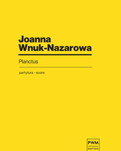 Planctus — Joanna Wnuk-Nazarowa