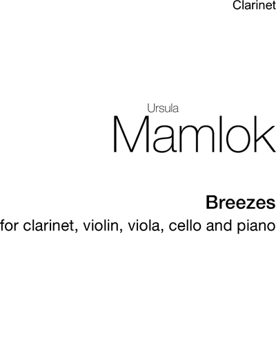 Breezes — Ursula Mamlok