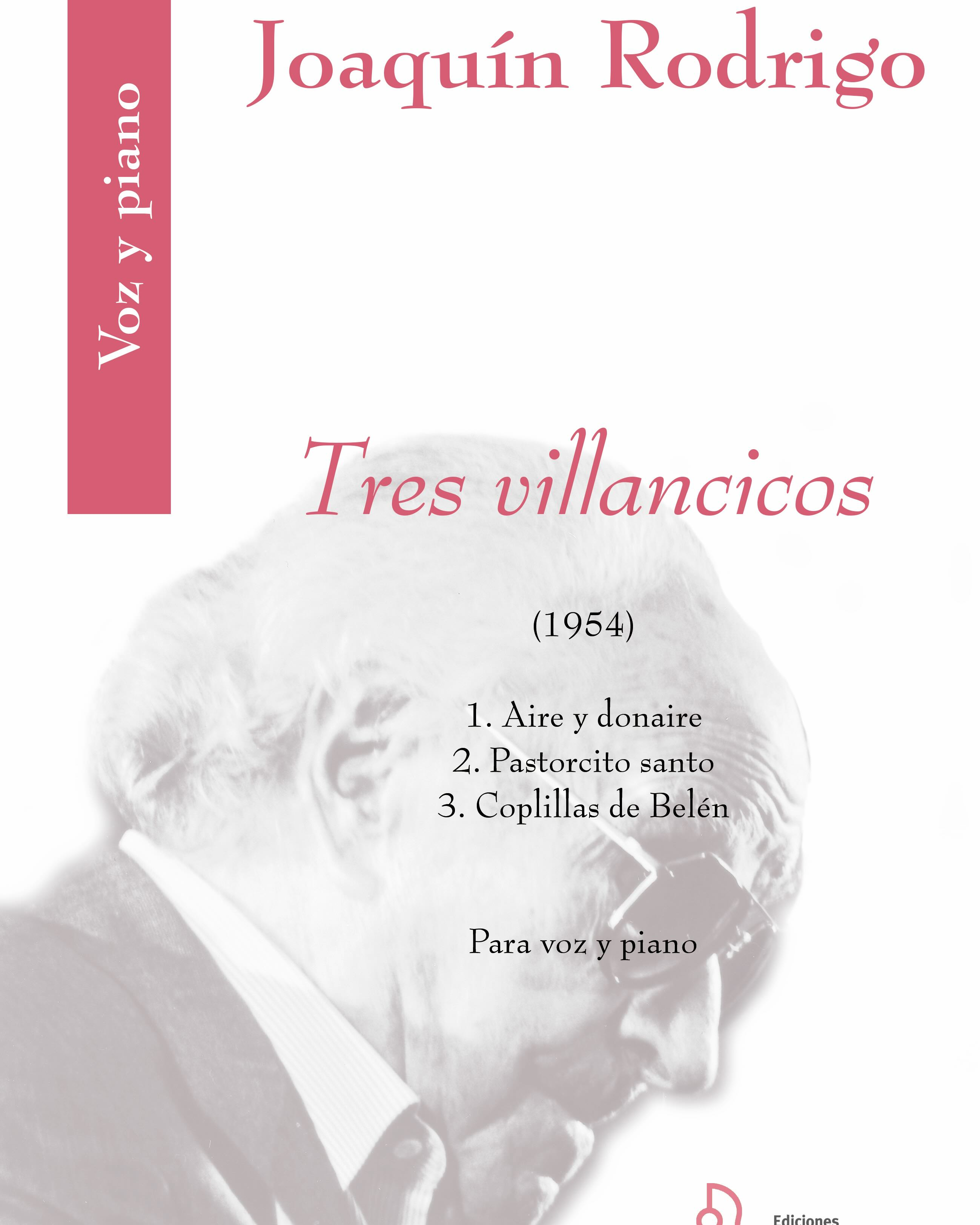 Tres villancicos — 罗德里戈