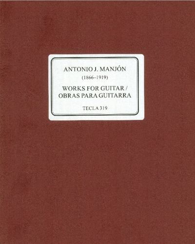 Works for Guitar — Antonio J. Manjón