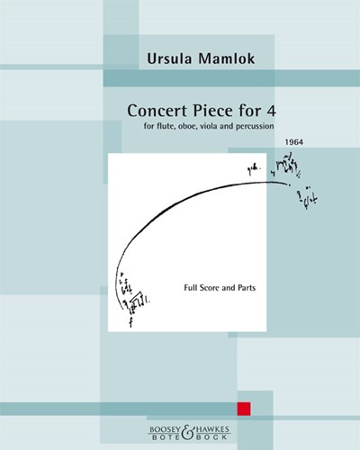 Concert Piece for 4 — Ursula Mamlok