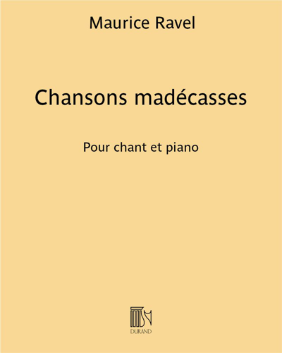 Chansons madécasses — 拉威尔